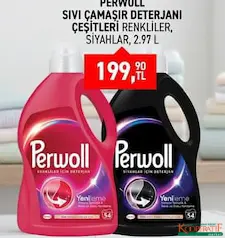 PERWOLL SIVI ÇAMAŞIR DETERJANI ÇEŞİTLERİ 2970 ML fiyat ve kampanya bilgisi